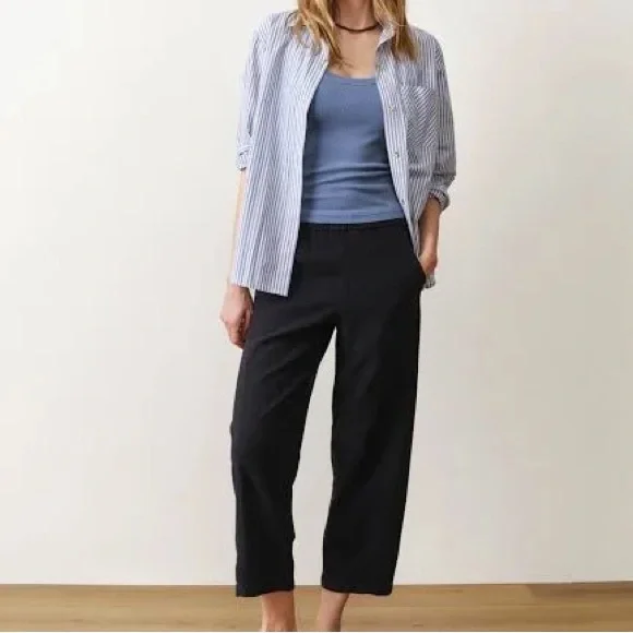 Marine Layer Piper Pants Black Size Medium - Picture 1 of 4